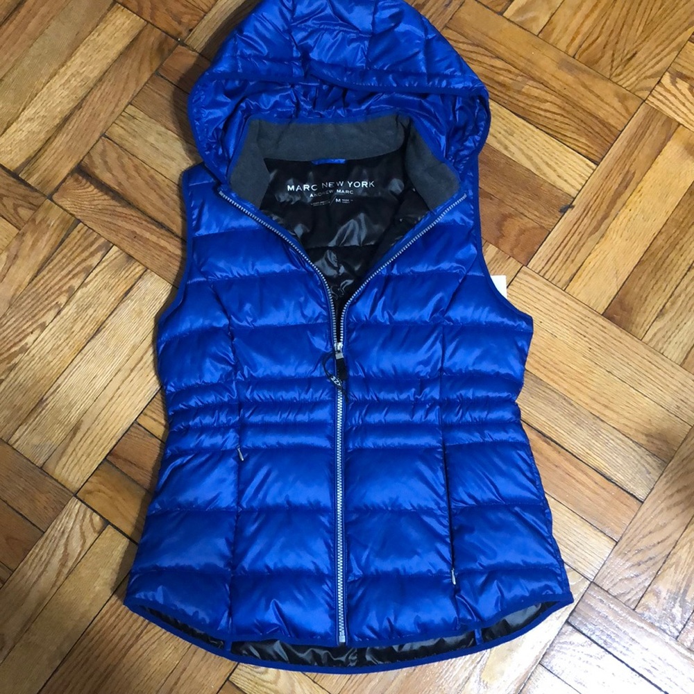 Blue Puffer Vest